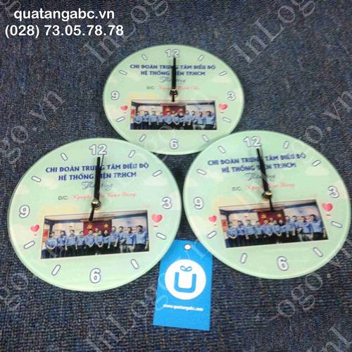 Đồng hồ in logo Đồng hồ in logo