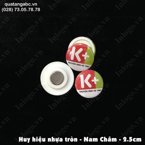 Huy hiệu nhựa 2.5cm huy hieu nhua 2.5cm