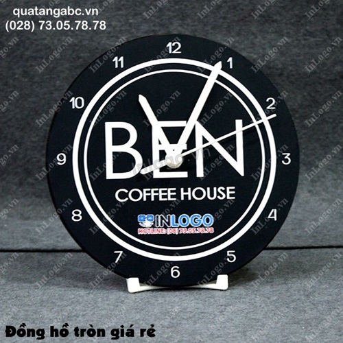 Đồng hồ in logo Đồng hồ in logo